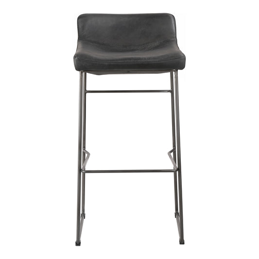 Moe's Home Starlet Bar Stool in Onyx Black (36" x 17" x 20") - PK-1107-02
