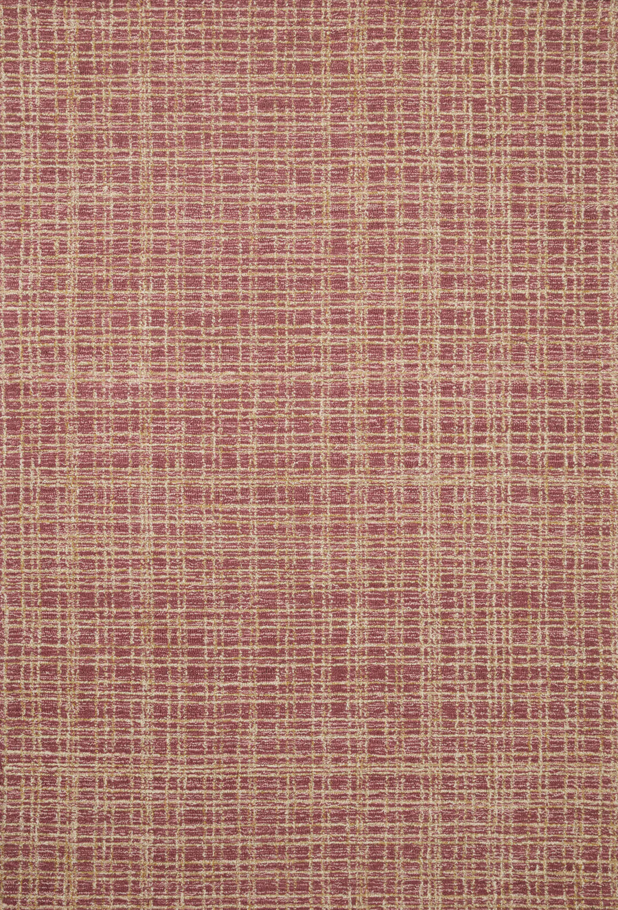 Polly Rug in Berry & Natural