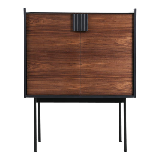 Moe's Home Yasmin Bar Cabinet in Brown (51" x 39.5" x 19") - PX-1004-03
