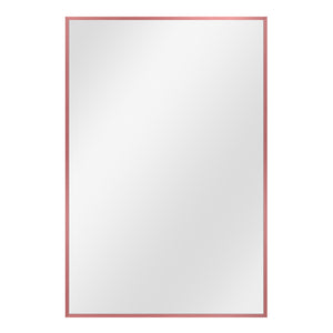 36-in H x 24-in W Wall Mirror Rose Gold