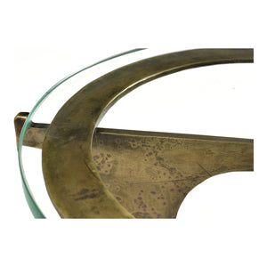 Moe's Home Halvorsen Accent Table in Brass (21' x 17' x 17') - QJ-1009-43