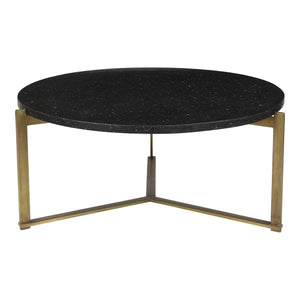Moe's Home Syd Coffee Table in Black (17' x 42' x 42') - QJ-1020-02