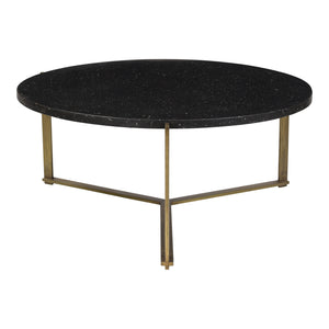 Moe's Home Syd Coffee Table in Black (17' x 42' x 42') - QJ-1020-02