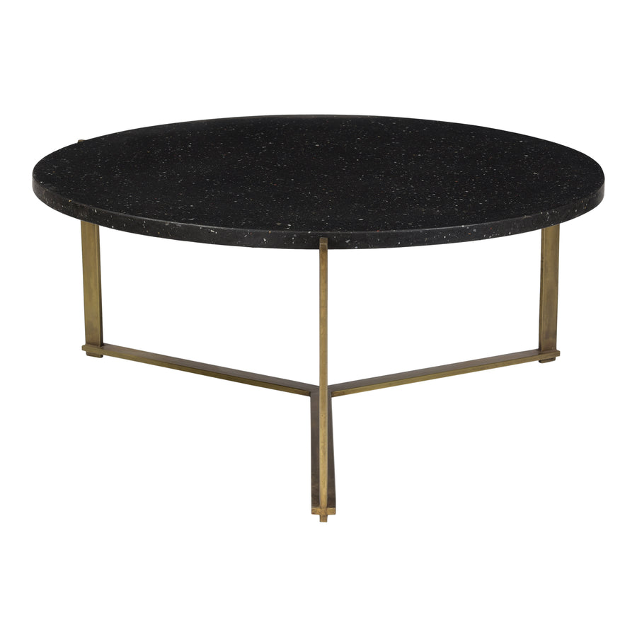 Moe's Home Syd Coffee Table in Black (17' x 42' x 42') - QJ-1020-02