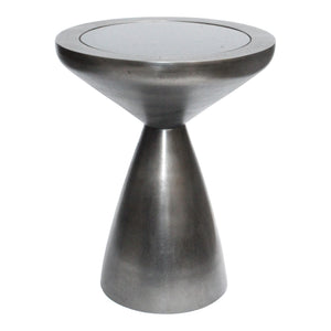 Moe's Home Oracle Accent Table in Graphite Grey (19.5' x 16' x 16') - QK-1023-25