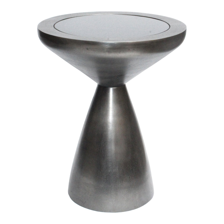 Moe's Home Oracle Accent Table in Graphite Grey (19.5' x 16' x 16') - QK-1023-25