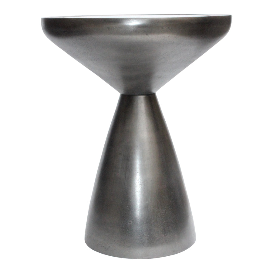 Moe's Home Oracle Accent Table in Graphite Grey (19.5' x 16' x 16') - QK-1023-25