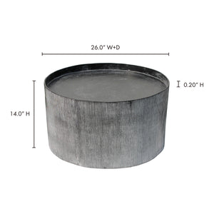 Moe's Home Althea Coffee Table in Black (14' x 26' x 26') - QK-1027-02