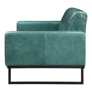 Moe's Home Brock Sofa in Teal (31.5' x 86.5' x 35') - QN-1016-36