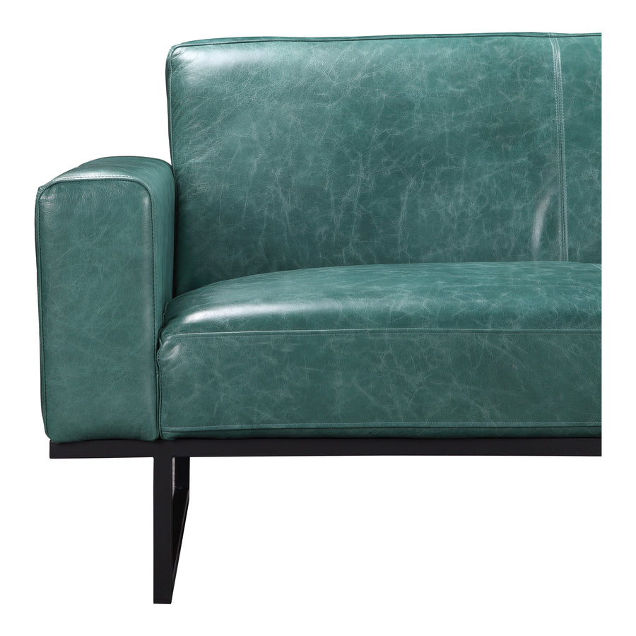 Moe's Home Brock Sofa in Teal (31.5' x 86.5' x 35') - QN-1016-36