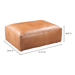 Moe's Home Luxe Sectional in Tan (16' x 41' x 30') - QN-1020-40