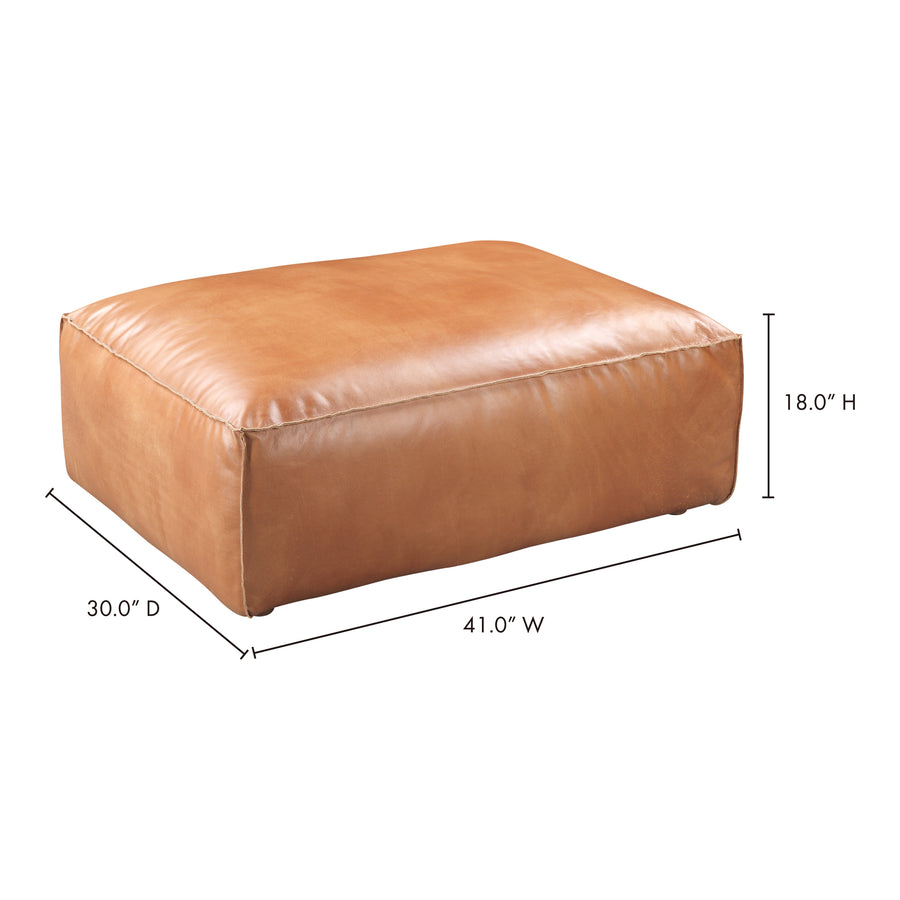 Moe's Home Luxe Sectional in Tan (16' x 41' x 30') - QN-1020-40