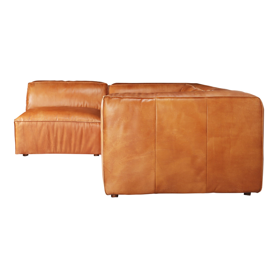 Moe's Home Luxe Sectional in Tan (26' x 114' x 82') - QN-1022-40