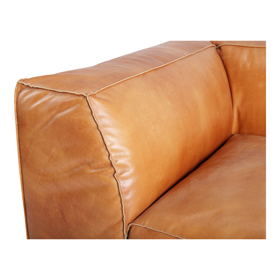 Moe's Home Luxe Sectional in Tan (26' x 114' x 82') - QN-1022-40