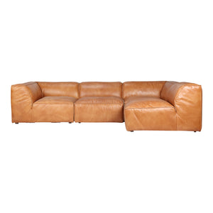 Moe's Home Luxe Sectional in Tan (26' x 114' x 82') - QN-1022-40