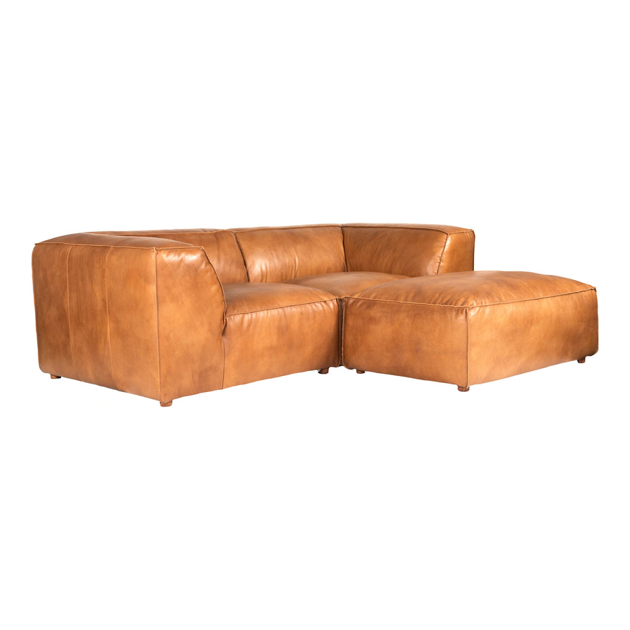 Moe's Home Luxe Sectional in Tan (26' x 82' x 71') - QN-1024-40