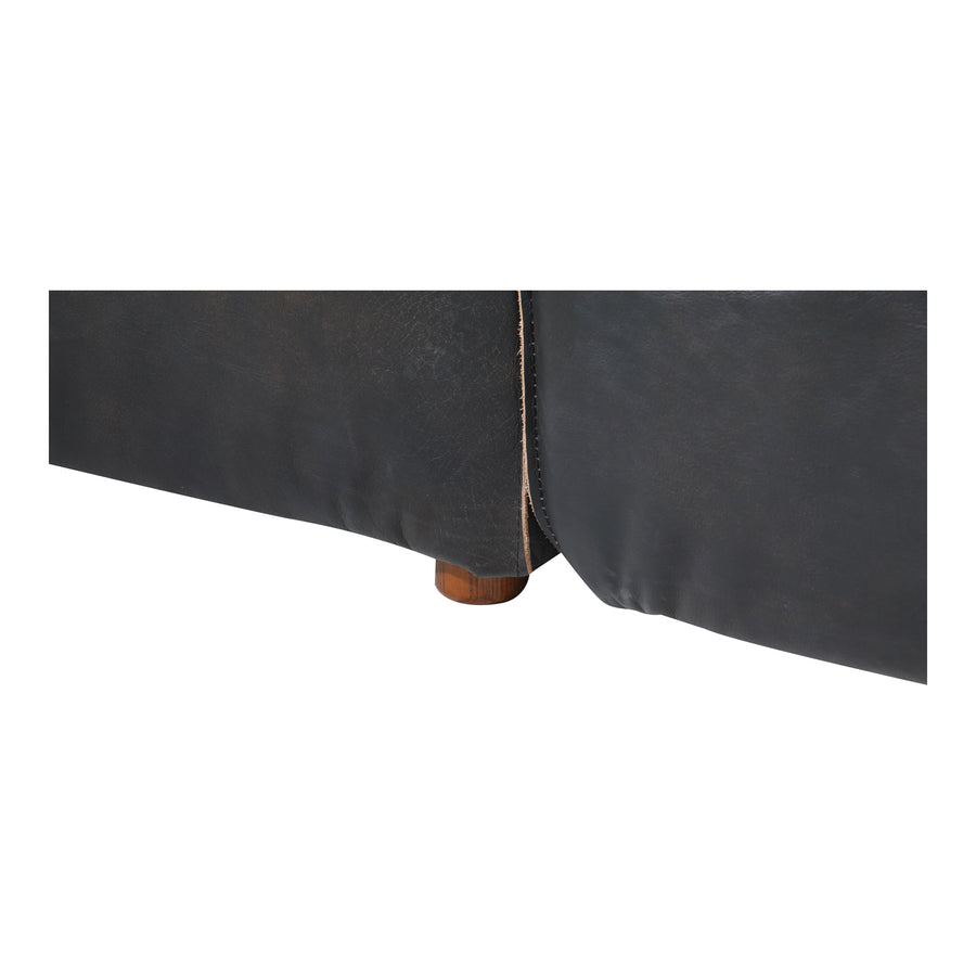 Moe's Home Luxe Sectional in Antique Black (26' x 114' x 114') - QN-1025-01