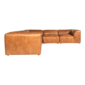 Moe's Home Luxe Sectional in Tan (26' x 114' x 114') - QN-1025-40