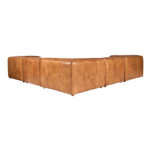 Moe's Home Luxe Sectional in Tan (26' x 114' x 114') - QN-1025-40