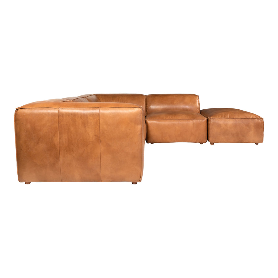 Moe's Home Luxe Sectional in Tan (26' x 114' x 103') - QN-1026-40