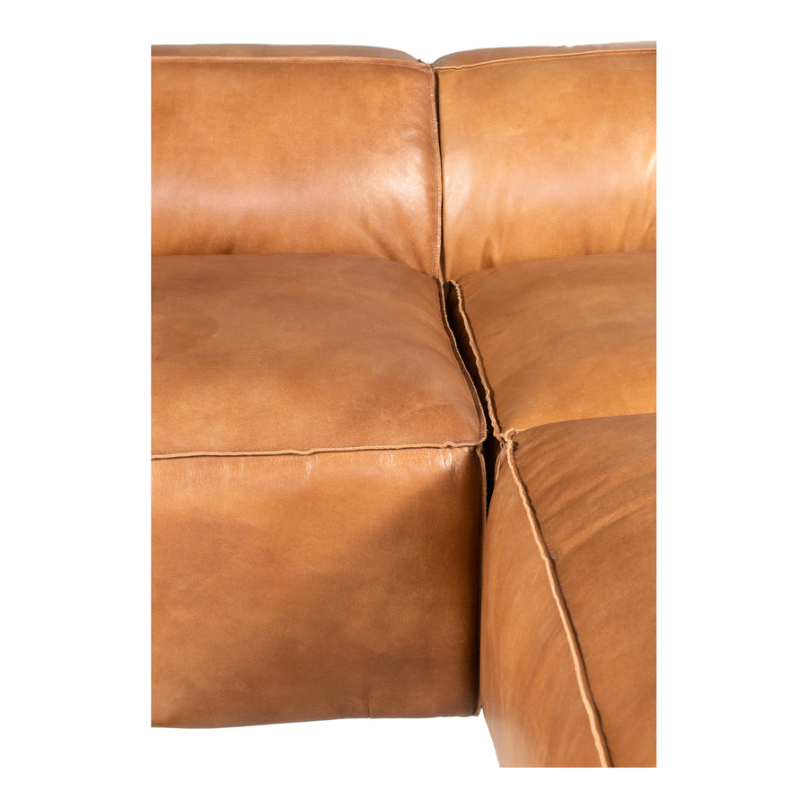 Moe's Home Luxe Sectional in Tan (26' x 114' x 103') - QN-1026-40