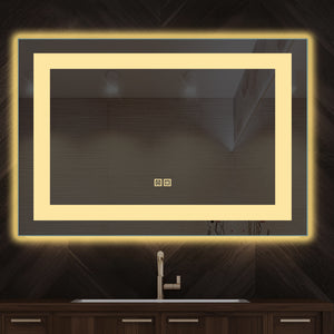 26-in H x 28-in W LED Bathroom Mirror