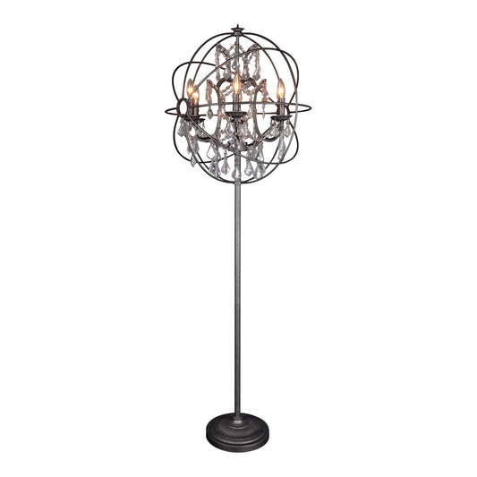 Moe's Home Adelina Floor Lamp in Grey (68" x 24" x 24") - RM-1013-20