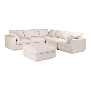 Moe's Home Justin Sectional in Taupe (34' x 115' x 115') - RN-1098-39