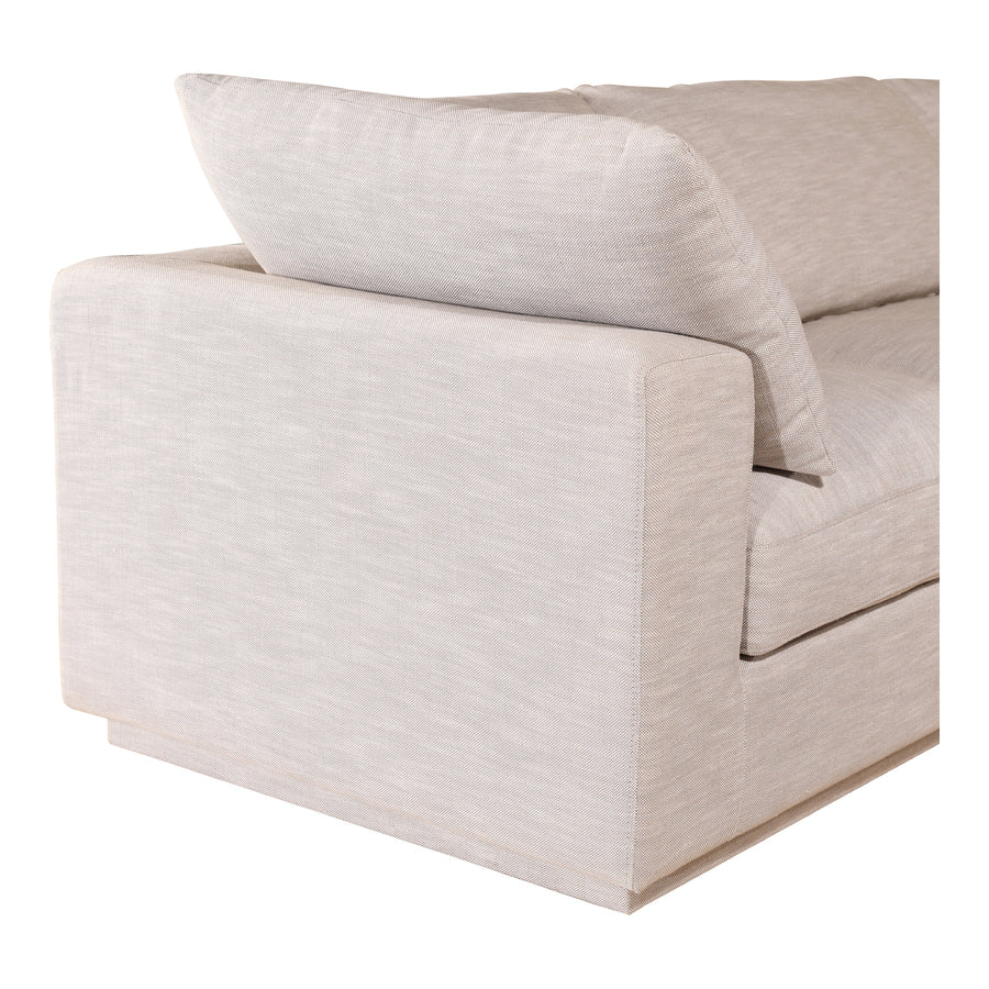 Moe's Home Justin Sectional in Taupe (34' x 115' x 115') - RN-1098-39
