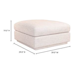 Moe's Home Justin Sectional in Taupe (21.5' x 38' x 36') - RN-1101-39