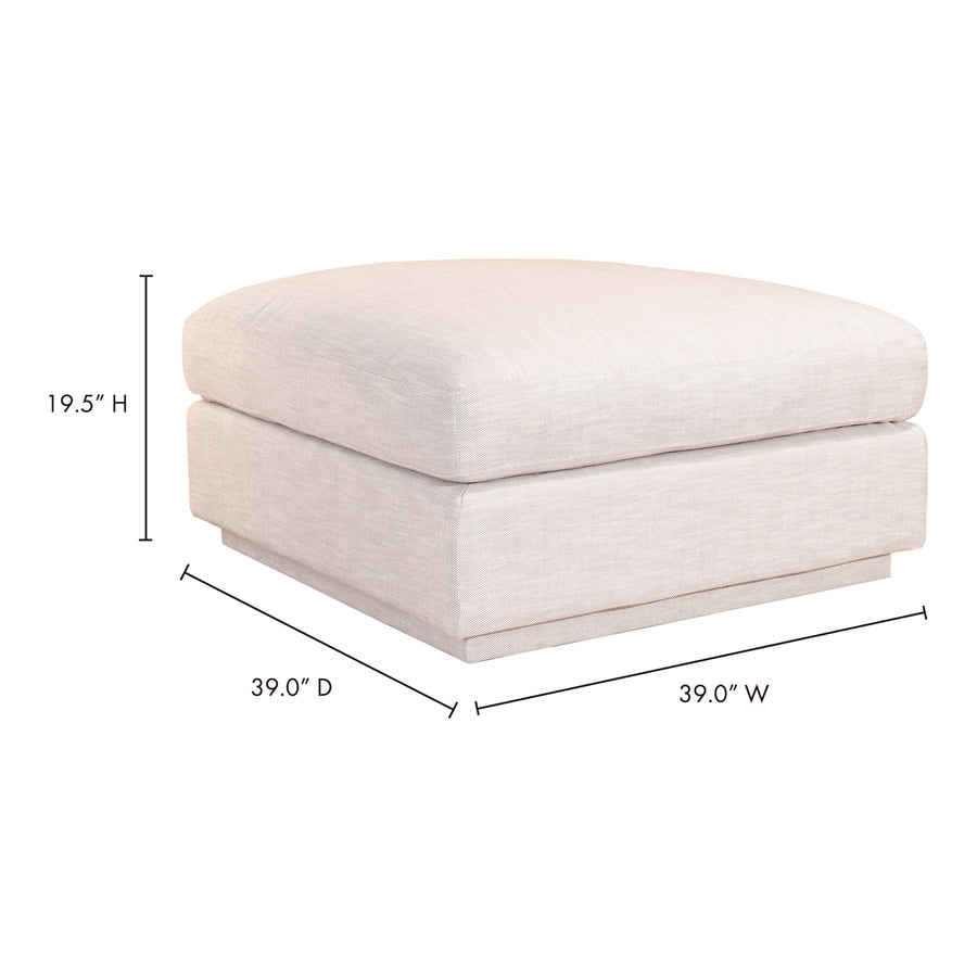 Moe's Home Justin Sectional in Taupe (21.5' x 38' x 36') - RN-1101-39