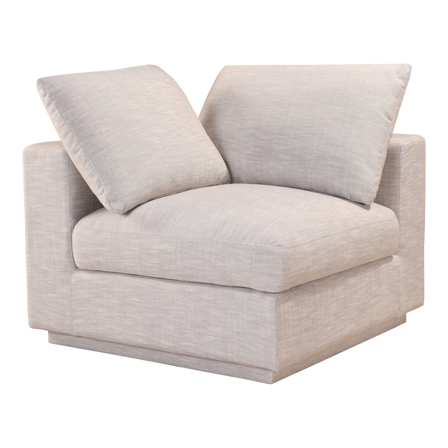 Moe's Home Justin Sectional in Taupe (34' x 38' x 38') - RN-1102-39