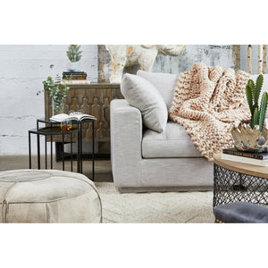 Moe's Home Justin Sectional in Taupe (34' x 38' x 38') - RN-1102-39