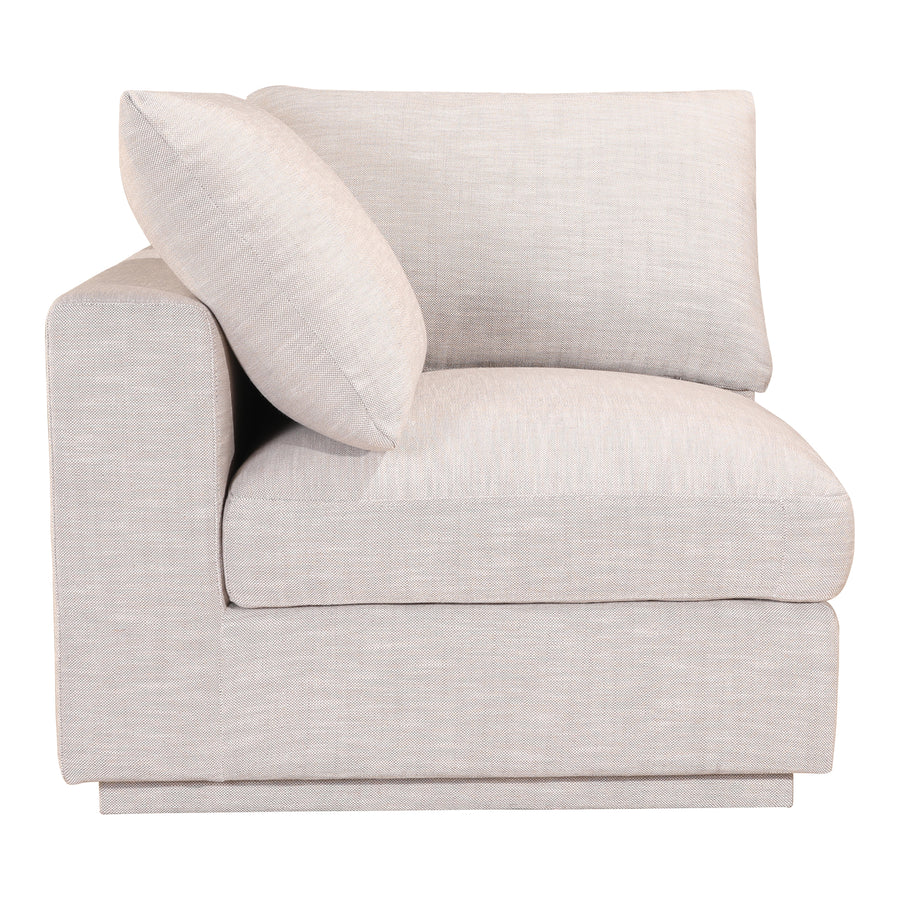 Moe's Home Justin Sectional in Taupe (34' x 38' x 38') - RN-1102-39