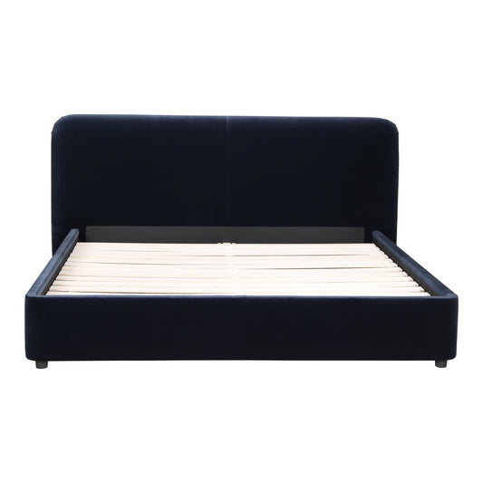 Moe's Home Samara Bed in Royal Blue (43" x 90.5" x 88") - RN-1126-26