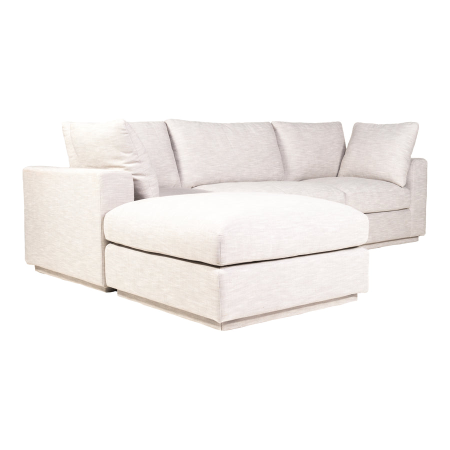 Moe's Home Justin Sectional in Taupe (34' x 114' x 74') - RN-1131-39