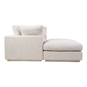Moe's Home Justin Sectional in Taupe (34' x 114' x 74') - RN-1131-39