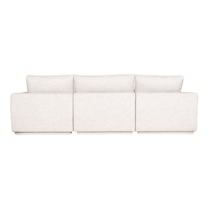 Moe's Home Justin Sectional in Taupe (34' x 114' x 74') - RN-1131-39