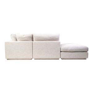 Moe's Home Justin Sectional in Taupe (34' x 114' x 114') - RN-1134-39