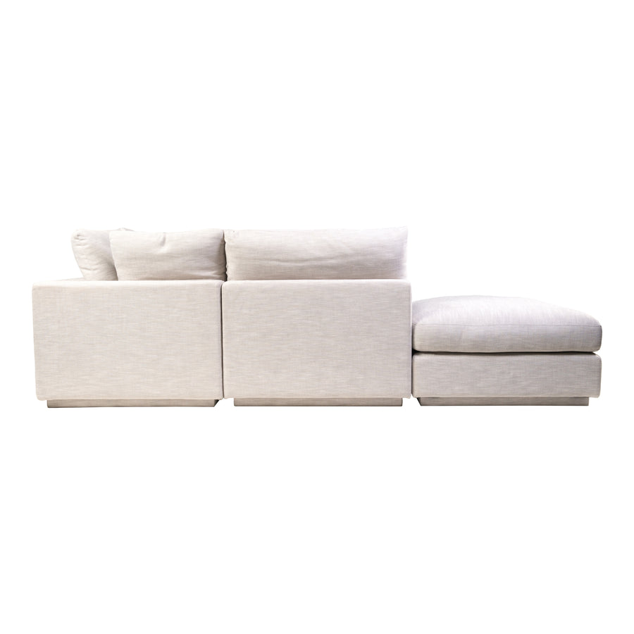 Moe's Home Justin Sectional in Taupe (34' x 114' x 114') - RN-1134-39