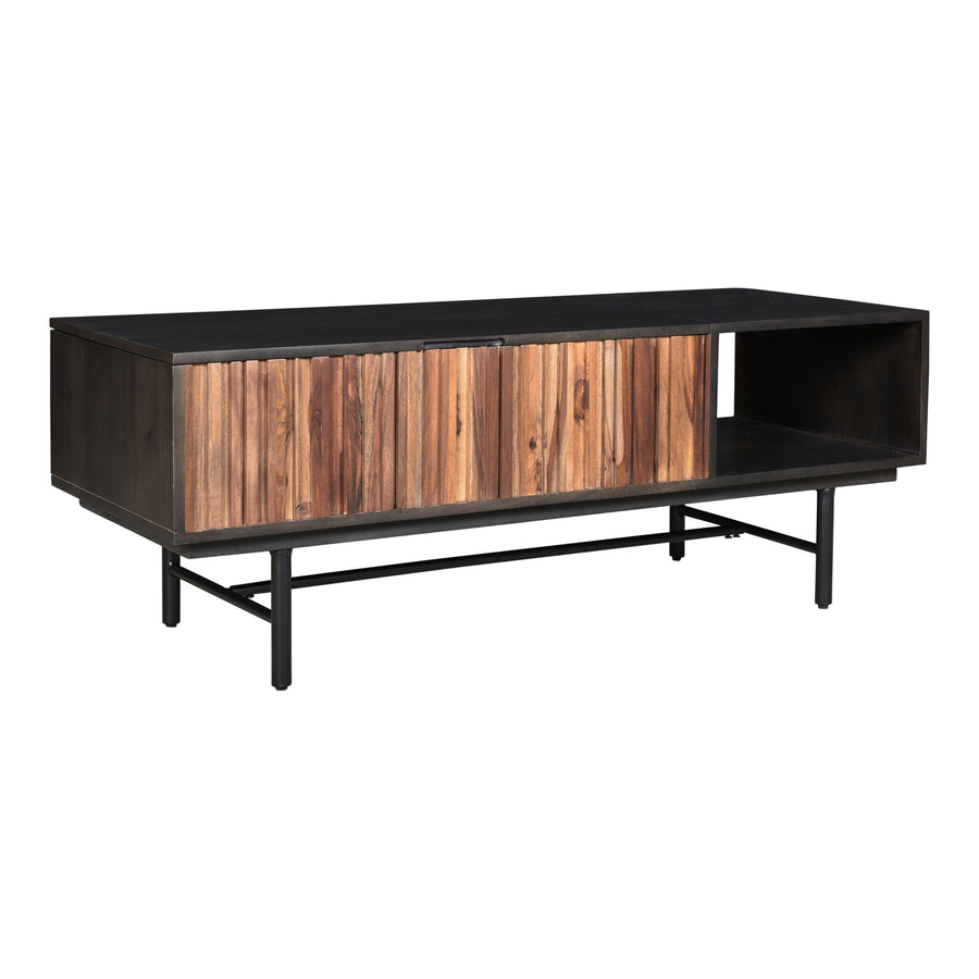 Moe's Home Jackson Coffee Table in Black (17' x 47' x 18') - RP-1006-02