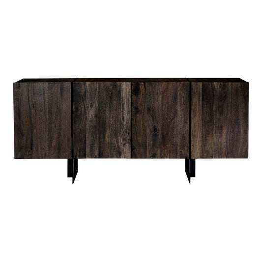 Moe's Home Tiburon Sideboard in Dark Brown (32" x 72.5" x 16") - SR-1016-24