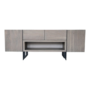 Moe's Home Tiburon Media Console in Grey (28' x 72' x 18') - SR-1022-29