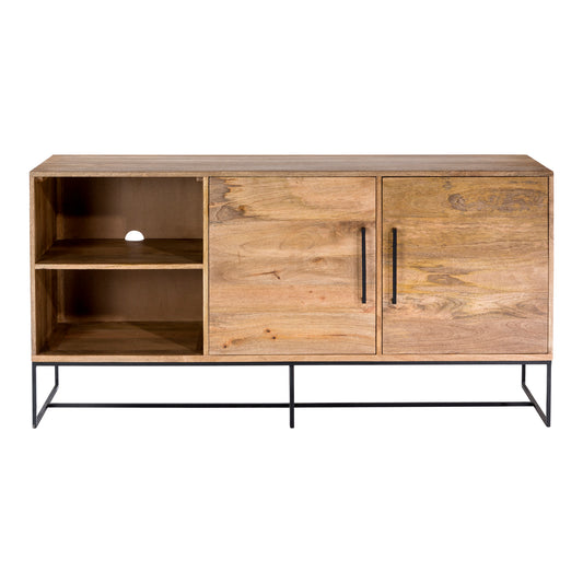 Moe's Home Colvin Media Console in Natural (30" x 60" x 18") - SR-1029-24