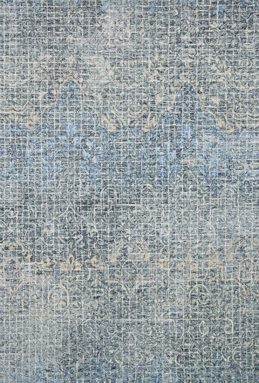 Tatum Rug in Ink & Blue