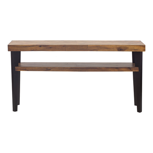 Moe's Home Parq Console Table in Brown & Black (30" x 60" x 16") - TL-1013-14