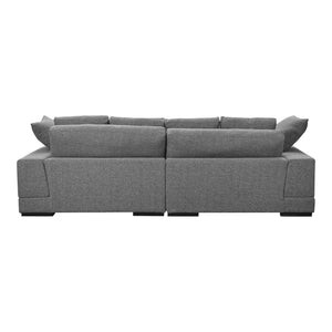 Moe's Home Plunge Sectional in Anthracite Grey (34' x 106' x 46') - TN-1004-15