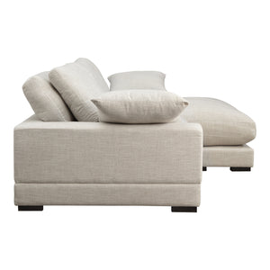 Moe's Home Plunge Sectional in Sahara Beige (34' x 106' x 46') - TN-1004-21