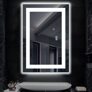 26-in H x 28-in W LED Bathroom Mirror