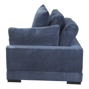 Moe's Home Tumble Corner Sectional in Navy Blue (21' x 43.5' x 43.5') - UB-1007-46